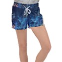  Coral reef Velour Lounge Shorts View1