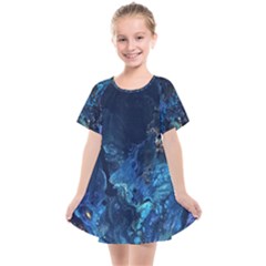  Coral Reef Kids  Smock Dress by CKArtCreations