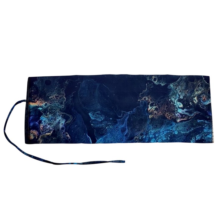  Coral reef Roll Up Canvas Pencil Holder (S)