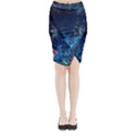  Coral reef Midi Wrap Pencil Skirt View1