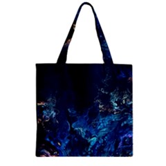  Coral Reef Zipper Grocery Tote Bag by CKArtCreations