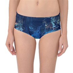  Coral Reef Mid-waist Bikini Bottoms by CKArtCreations