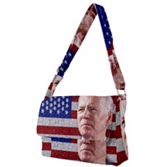 Biden President Sticker Design Full Print Messenger Bag (l) by dflcprintsclothing