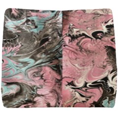 Marbling Collage Seat Cushion