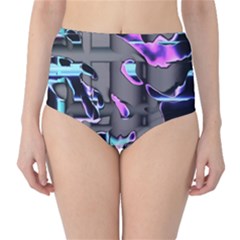 D B  Classic High-waist Bikini Bottoms by MRNStudios