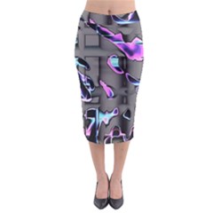 D B  Midi Pencil Skirt by MRNStudios