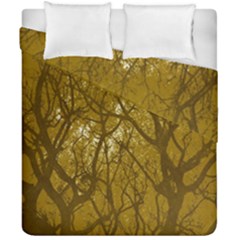 Forest Landscape Illustration 2 Duvet Cover Double Side (california King Size)