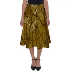 Forest Landscape Illustration 2 Perfect Length Midi Skirt by dflcprintsclothing