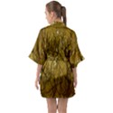 Forest Landscape Illustration 2 Half Sleeve Satin Kimono  View2