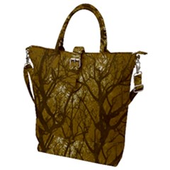 Forest Landscape Illustration 2 Buckle Top Tote Bag