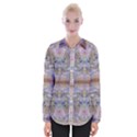 Amethyst Marbling Womens Long Sleeve Shirt View1