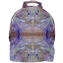 Amethyst Marbling Mini Full Print Backpack by kaleidomarblingart