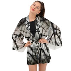 Closing In  Long Sleeve Kimono by MRNStudios