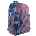 Brush strokes on marbling patterns Classic Backpack View2