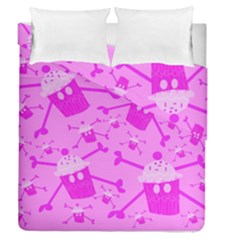 Cupycakespink Duvet Cover Double Side (queen Size)