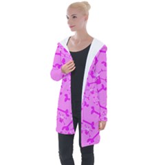 Cupycakespink Longline Hooded Cardigan