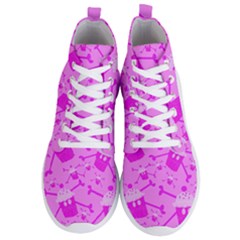 Cupycakespink Men s Lightweight High Top Sneakers