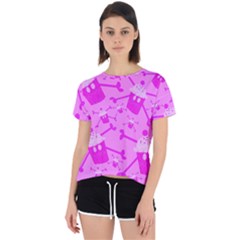 Cupycakespink Open Back Sport Tee