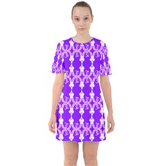 Jokerscullz Sixties Short Sleeve Mini Dress by DayDreamersBoutique