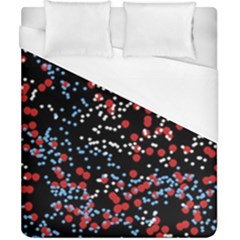 Multicolored Bubbles Motif Abstract Pattern Duvet Cover (california King Size)