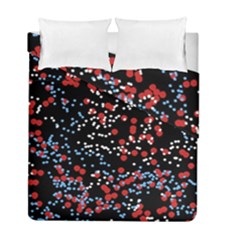 Multicolored Bubbles Motif Abstract Pattern Duvet Cover Double Side (full/ Double Size) by dflcprintsclothing