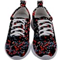 Multicolored Bubbles Motif Abstract Pattern Kids Athletic Shoes View1