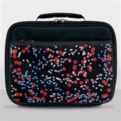 Multicolored Bubbles Motif Abstract Pattern Lunch Bag by dflcprintsclothing