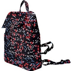 Multicolored Bubbles Motif Abstract Pattern Buckle Everyday Backpack by dflcprintsclothing