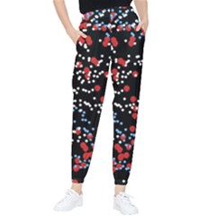 Multicolored Bubbles Motif Abstract Pattern Tapered Pants by dflcprintsclothing