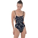 Barb Tie Strap One Piece Swimsuit View1