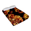 Copper Floral Fitted Sheet (Full/ Double Size) View2