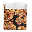 Copper Floral Duvet Cover Double Side (Full/ Double Size) View1