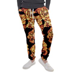 Copper Floral Men s Jogger Sweatpants by Janetaudreywilson