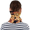 Copper Floral Face Seamless Bandana (Adult) View2