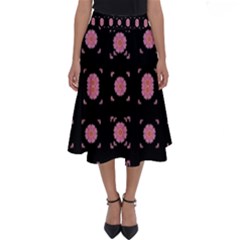 Flowers From The Summer Still In Bloom Perfect Length Midi Skirt by pepitasart