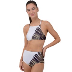 Vintage Banana Leaves High Waist Tankini Set by goljakoff