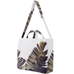 Vintage Banana Leaves Square Shoulder Tote Bag by goljakoff