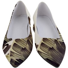 Vintage Banana Leaves Women s Block Heels  by goljakoff