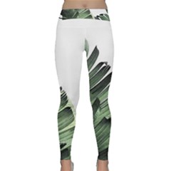 Banana Leaves Classic Yoga Leggings by goljakoff