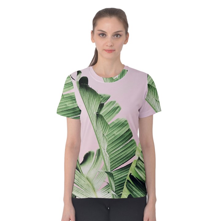 Palm leaf Women s Cotton Tee