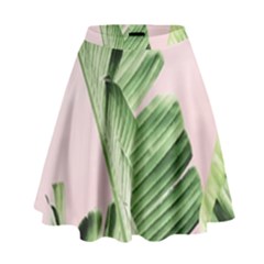 Palm Leaf High Waist Skirt by goljakoff