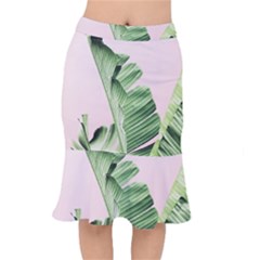 Palm Leaf Short Mermaid Skirt by goljakoff