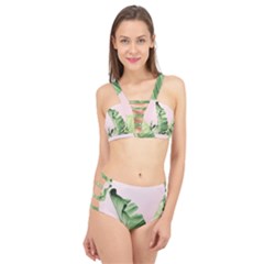 Palm Leaf Cage Up Bikini Set by goljakoff