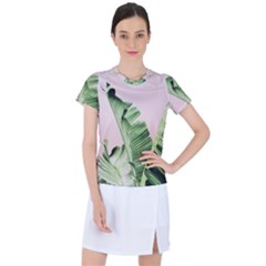 Palm Leaf Women s Sports Top by goljakoff