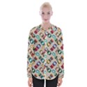 Ethnic Tribal Masks Womens Long Sleeve Shirt View1