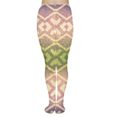 Ethnic Seamless Pattern Tights by FloraaplusDesign