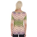 Ethnic Seamless Pattern Wide Neckline Tee View2