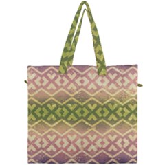 Ethnic Seamless Pattern Canvas Travel Bag by FloraaplusDesign