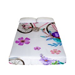 Cycle Ride Fitted Sheet (full/ Double Size) by designsbymallika