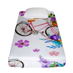 Cycle Ride Fitted Sheet (single Size) by designsbymallika